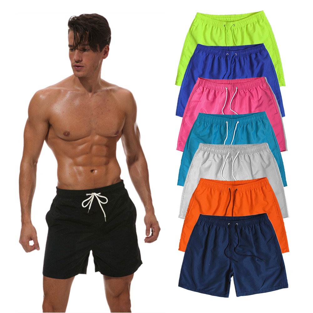 100% Polyester Beach Belt Lining Mens Quarter Pants Sports Surfing Shorts Mens