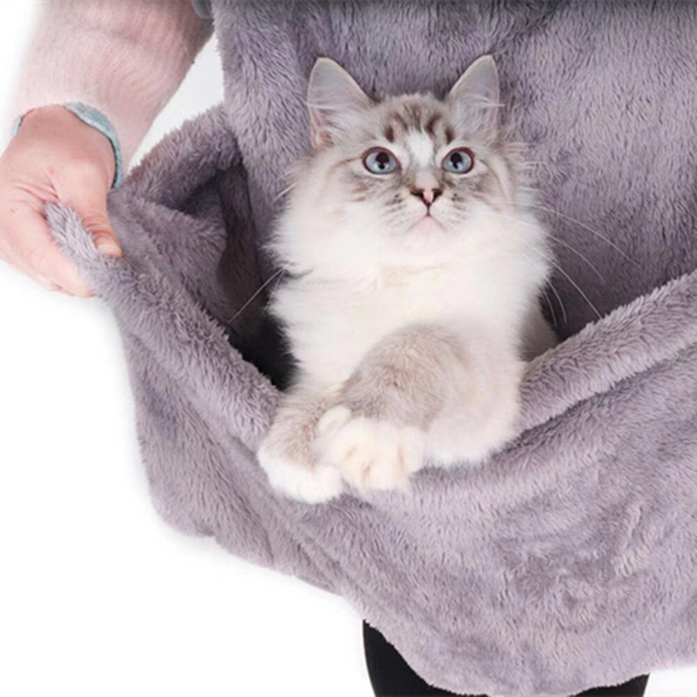 Pet Carrier for Cat Carrier plush Apron Anti-Stick Pet Hair Soft Comfortable Bib ApronsTravel Pet Products Bags - Image 3