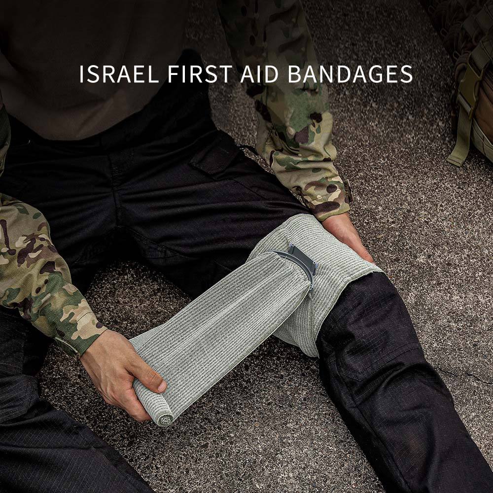 Outdoor Elastic Tactical Tourniquet Camping Supplies First Aid Training Trauma Vacuum Pressurized Israeli Bandage