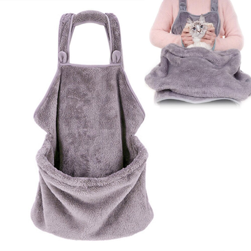 Pet Carrier for Cat Carrier plush Apron Anti-Stick Pet Hair Soft Comfortable Bib ApronsTravel Pet Products Bags - Image 5