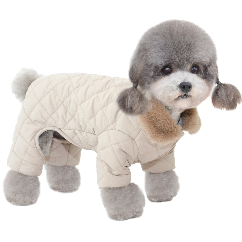 Winter New Pet Cotton Coat Dog Cotton Coat Dog Clothes Pet Clothes Dog Clothes Teddy Clothes - Image 5