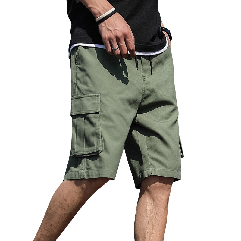 Mens Mens New Summer Shorts Sports Pants Trend Beach Pants Students Cargo Pants - Image 9