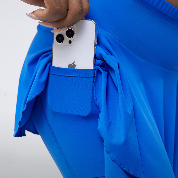 Fake Two-Piece Five Piece Skirt Pants, Professional Running, Outdoor Fitness, Tennis, Casual Sports, Quick Drying Skirt - Image 5