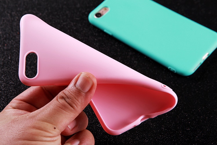 Silicone Matte Case For iPhone 11 Pro Max Case Soft Back Cover For iPhone 11 X 6 6s 7 7 Plus 8 8 Plus Protective Cases - Image 4