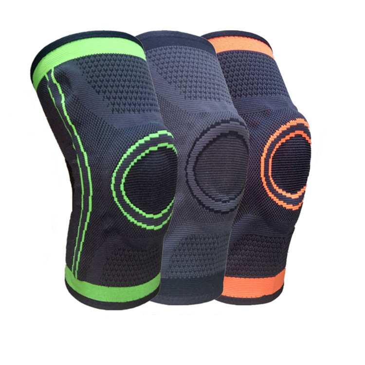 Sports Pressure Knee Pads Running and Cycling Basketball Straps Knee Pads Breathable Wrapping Knee Pads 3D Pressure Knee Pads - Image 5