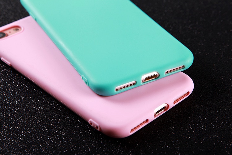 Silicone Matte Case For iPhone 11 Pro Max Case Soft Back Cover For iPhone 11 X 6 6s 7 7 Plus 8 8 Plus Protective Cases - Image 6