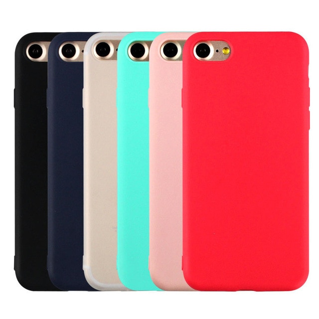 Silicone Matte Case For iPhone 11 Pro Max Case Soft Back Cover For iPhone 11 X 6 6s 7 7 Plus 8 8 Plus Protective Cases - Image 7